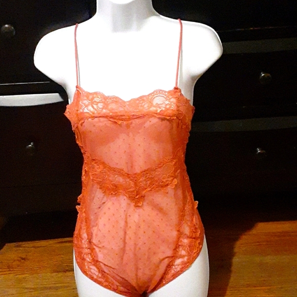 Free People "That Sweet Thing Bodysuit" Small - Picture 1 of 3